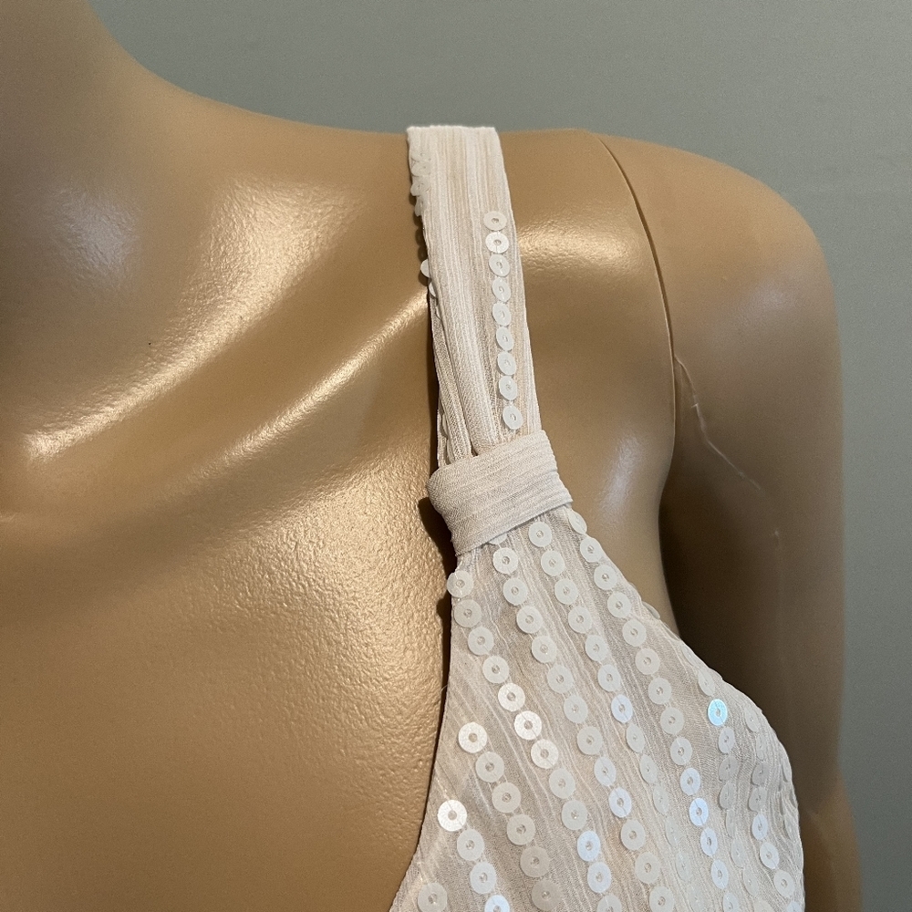 White House Black Market Sequins Tank Top in Size XXS - Picture 11 of 15